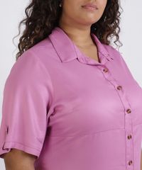 Vestido-Chemise-Plus-Size-Midi-Manga-Curta-com-Botoes-Rosa-9957741-Rosa_4