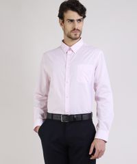 Camisa-Social-Masculina-Comfort-com-Bolso-Manga-Longa-Rosa-7591834-Rosa_1