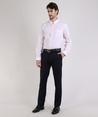 Camisa-Social-Masculina-Comfort-com-Bolso-Manga-Longa-Rosa-7591834-Rosa_3
