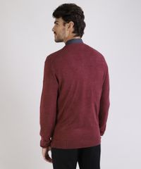 Sueter-Masculino-em-Trico-Manga-Longa-Gola-Careca-Vinho-9786700-Vinho_2