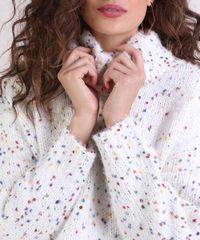 Sueter-de-Trico-Feminino-Estampado-de-Poa-Gola-Alta-Off-White-9799602-Off_White_4