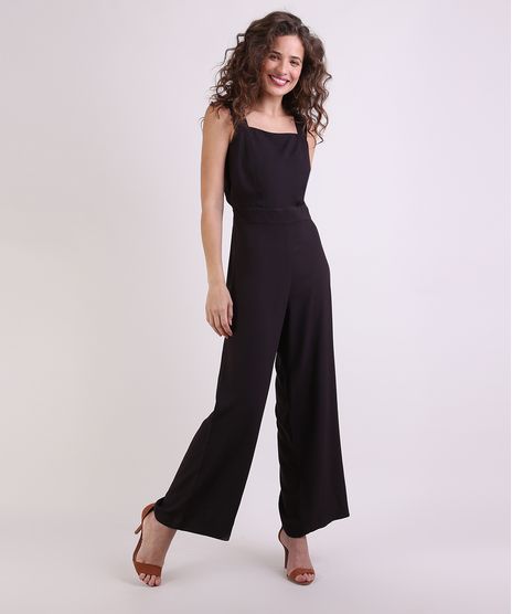 Macacao-Feminino-com-Alcas-Largas-Decote-Reto-Preto-9825574-Preto_1