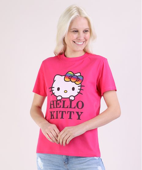 Blusa-Feminina-Pride-Hello-Kitty-Manga-Curta-Decote-Redondo-Pink-9947337-Pink_1