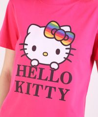 Blusa-Feminina-Pride-Hello-Kitty-Manga-Curta-Decote-Redondo-Pink-9947337-Pink_4