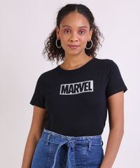 Blusa-Feminina-Marvel-Manga-Curta-Decote-Redondo-Preta-9947957-Preto_1