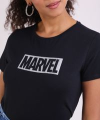 Blusa-Feminina-Marvel-Manga-Curta-Decote-Redondo-Preta-9947957-Preto_4