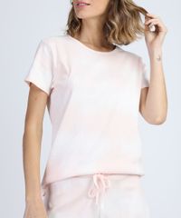Pijama-Feminino-em-Moletom-Canelado-Estampado-Tie-Dye-Manga-Curta-Rosa-9952348-Rosa_4