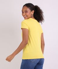 Blusa-Feminina-Bela-Manga-Curta-Decote-Redondo-Amarela-9953756-Amarelo_2