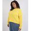 Sueter-Feminino-Plus-Size-Oversized-Decote-Redondo-Amarelo-9957759-Amarelo_1