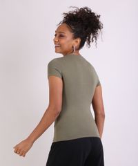 Blusa-Feminina-Basica-Manga-Curta-Decote-Redondo-Verde-Militar-1-9647678-Verde_Militar_1_2