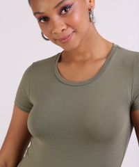 Blusa-Feminina-Basica-Manga-Curta-Decote-Redondo-Verde-Militar-1-9647678-Verde_Militar_1_4