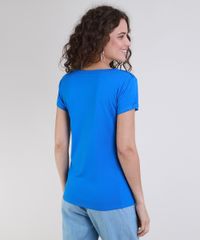 Blusa-Feminina-Basica-com-Botoes-Manga-Curta-Decote-Redondo-Azul-Royal-9717261-Azul_Royal_2
