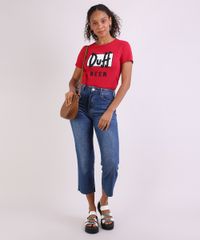 Blusa--Feminina-Duff-Beer-os-Simpsons-Manga-Curta-Decote-Redondo--Vermelho-9729916-Vermelho_3