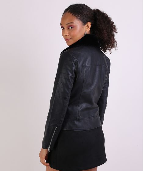 jaqueta feminina pelucia