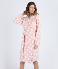 Roupao-de-Plush-Feminino-Estampado-de-Poa-Rosa-9836394-Rosa_1