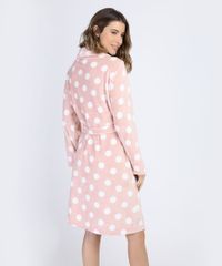 Roupao-de-Plush-Feminino-Estampado-de-Poa-Rosa-9836394-Rosa_2