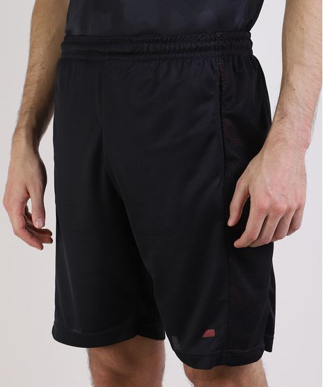 Bermuda-Masculina-Esportiva-Ace-com-Recorte-em-Tela-Preta-9856347-Preto_1