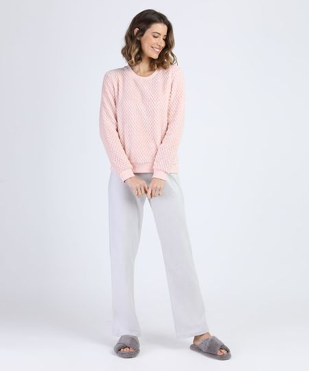 Pijama-Feminino-em-Fleece-e-Plush-Manga-Longa-Rosa-Claro-9900207-Rosa_Claro_1