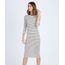 Vestido-Feminino-Midi-Listrado-Manga-3-4-Off-White-9944200-Off_White_1
