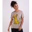 Blusa-Feminina-Simba-O-Rei-Leao-Manga-Curta-Decote-Redondo-Kaki-9945804-Kaki_1