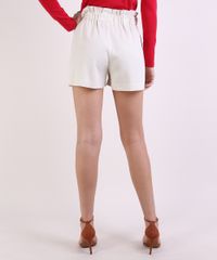 Short-Feminino-Clochard-Cintura-Alta-com-Botoes-Bege-Claro-9946065-Bege_Claro_2