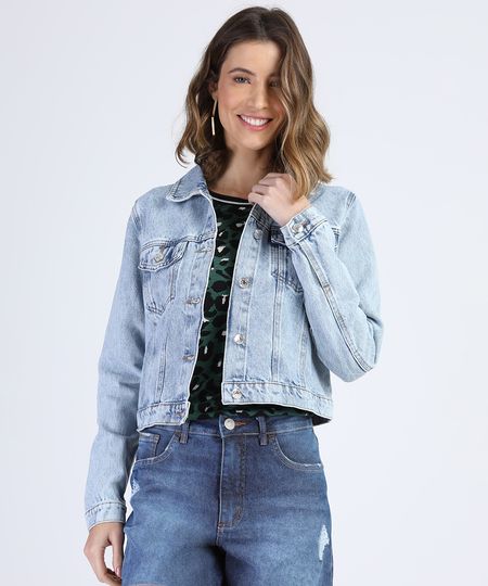 c&a jaqueta jeans feminina