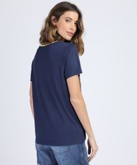 Blusa-Feminina-Folhas-Manga-Curta-Decote-Redondo-Azul-Marinho-9942865-Azul_Marinho_2