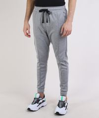Calca-de-Neoprene-Masculina-Jogger-com-Cordao-Cinza-Mescla-9943490-Cinza_Mescla_1