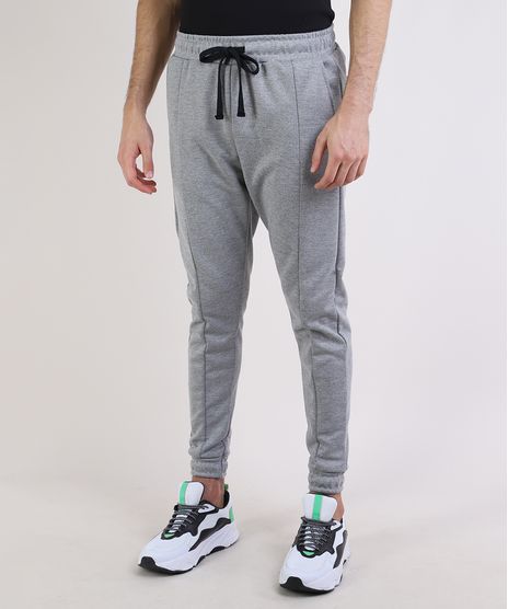 Calca-de-Neoprene-Masculina-Jogger-com-Cordao-Cinza-Mescla-9943490-Cinza_Mescla_1