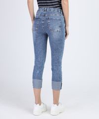 Calca-Jeans-Feminina-Skinny-Cropped-Cintura-Alta-com-Barra-Dobrada-Azul-Claro-9946826-Azul_Claro_2