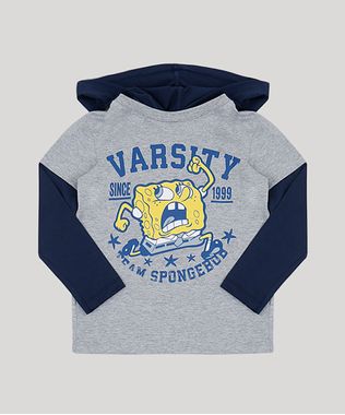 Camiseta-Infantil-Bob-Esponja-com-Capuz-Manga-Longa-Cinza-Mescla-9955541-Cinza_Mescla_1