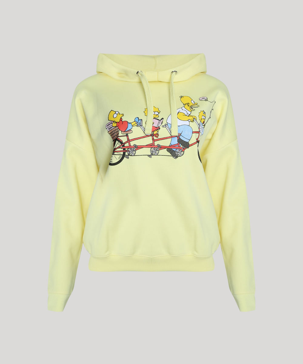 Blusao-de-Moletom-Felpado-Feminino-Os-Simpsons-com-Capuz-Amarelo-Claro-9954549-Amarelo_Claro_1