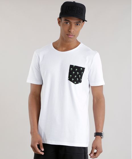 Camiseta-com-Bolso-Estampada-de-Coqueiros-Branca-8701897-Branco_1