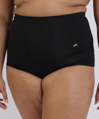 Calcinha-Love-Secret-Plus-Size-em-Modal-Calecon-com-Cintura-Alta-Modeladora-Preta-9958206-Preto_1