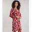 Vestido-Estampado-de-Folhagem-com-Recortes-Vermelho-8715812-Vermelho_1