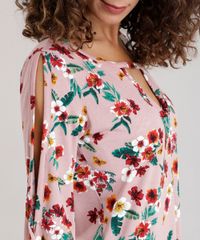 Vestido-Estampado-Floral-com-Recortes-Rose-8715818-Rose_4