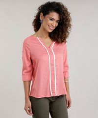 Blusa-Ampla-com-Recortes-Rosa-Escuro-8598244-Rosa_Escuro_1