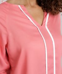 Blusa-Ampla-com-Recortes-Rosa-Escuro-8598244-Rosa_Escuro_4