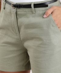 Short-em-Linho-com-Cinto-Verde-Militar-8493923-Verde_Militar_4