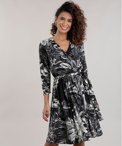 Vestido-Estampado-Floral-Preto-8747867-Preto_1
