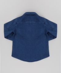 Camisa-Jeans-em-Algodao---Sustentavel-Azul-Escuro-8584208-Azul_Escuro_2