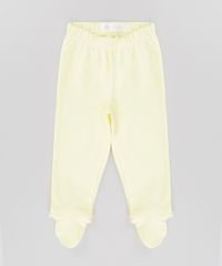 Calca-com-Pezinho-em-Algodao---Sustentavel-Amarelo-Claro-8585895-Amarelo_Claro_1