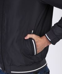 Jaqueta-de-Nylon-Masculina-Bomber-Acolchoada-com-Bolsos-Gola-Alta-Chumbo-9807948-Chumbo_1_4