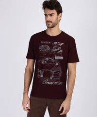 Camiseta-Masculina-Carros-Manga-Curta-Gola-Careca-Vinho-9951835-Vinho_1