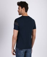Camiseta-Masculina-Slim-Manga-Curta-com-Recortes-Gola-Careca-Azul-Escuro-9953185-Azul_Escuro_2