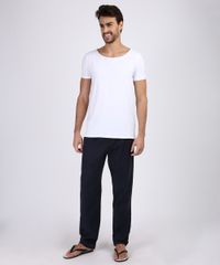 Calca-de-Pijama-Masculina-em-Flanela-com-Bolso-Traseiro-Azul-Marinho-9955327-Azul_Marinho_3 Calca-de-Pijama-Masculina-em-Flanela-com-Bolso-Traseiro-Azul-Marinho-9955327-Azul_Marinho_3