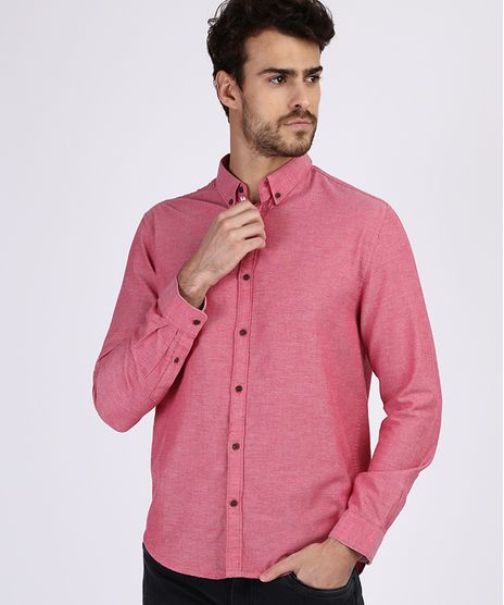 Camisa-Masculina-Comfort-Manga-Longa-Coral-9523389-Coral_1