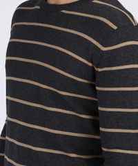 Sueter-Masculino-em-Trico-Listrado-Gola-Careca-Cinza-Mescla-Escuro-9780958-Cinza_Mescla_Escuro_4