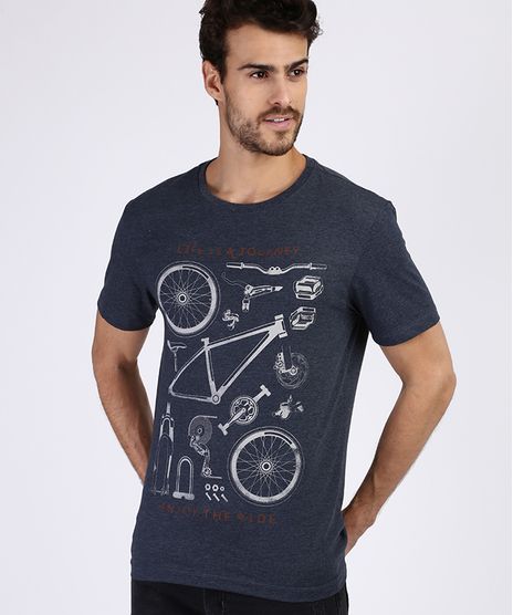 Camiseta-Masculina--Life-is-a-Journey--Manga-Curta-Gola-Careca-Azul-Marinho-9941983-Azul_Marinho_1