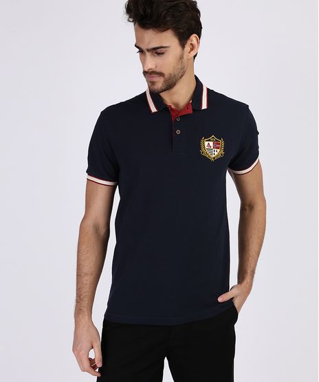 Polo-Masculina-Comfort-com-Patch-Noruega-Manga-Curta-Azul-Marinho-9942572-Azul_Marinho_1